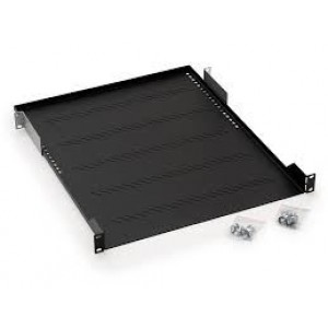 Triton polica 19" 1U/850mm, crna, RAB-UP-850-A4
