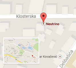 Neutrino mapa